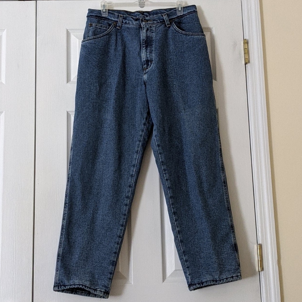 Ladies Wrangler fleece lined jeans 11/12, EUC